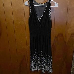 Beautiful black and white dress